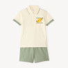 Ensemble 2 pièces polo zippé + bermuda Le Roi Lion Disney ga