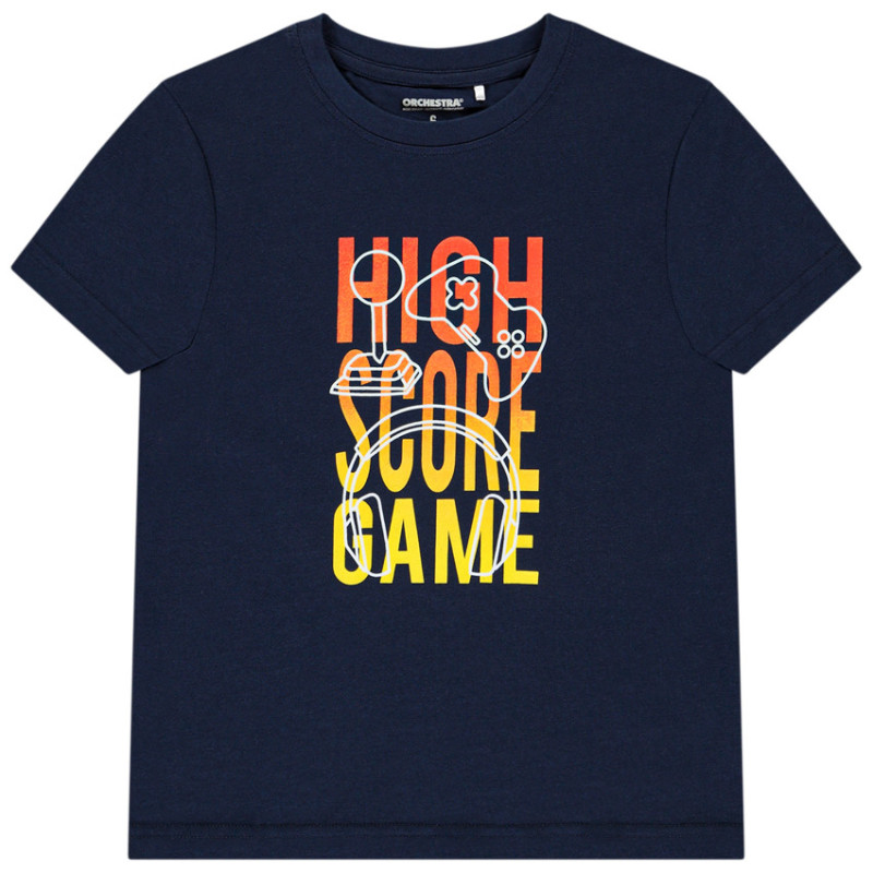 T-shirt manches courtes print fantaisie garçon