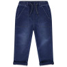 Jean à poches effet denim et taille élastique pour bébé garç