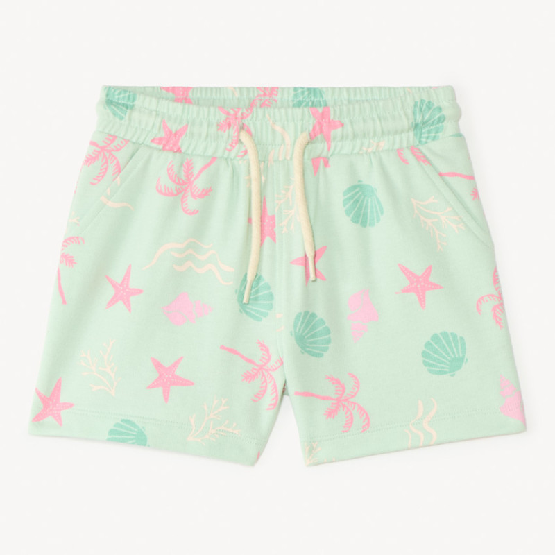 Short en molleton fantaisie fille