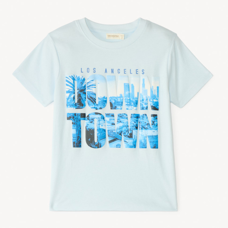 T-shirt manches courtes photoprint Los Angeles garçon