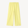 Pantalon fluide en jersey texturé uni fille