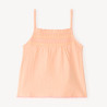 Débardeur en maille avec élastique smocké fille