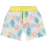 Short de bain imprimé végétal garçon