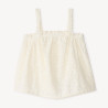 Débardeur en broderie anglaise fille