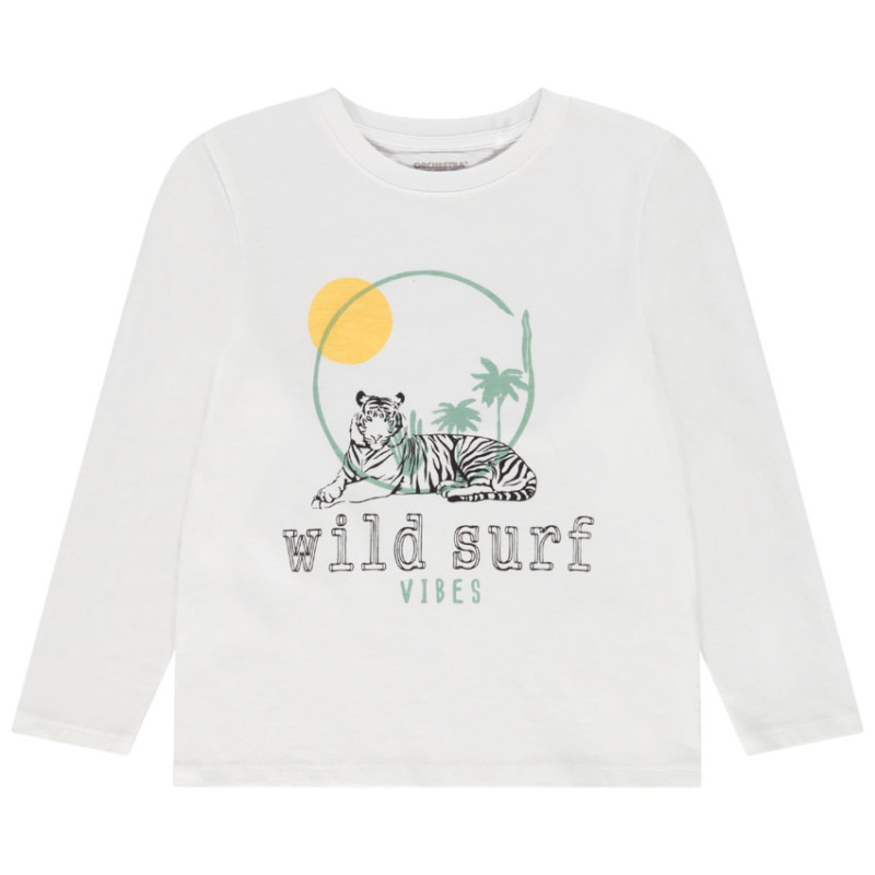 T-shirt manches longues en jersey print summer garçon