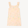 Chemise de nuit à bretelles volantées imprimé fantaisie fill