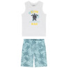 Ensemble 2 pièces en jersey print tortue garçon