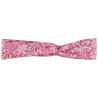 Bandeau effet croisé et scintillant imprimé floral fille