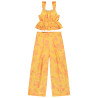 Ensemble 2 pièces total look imprimé végétal fille