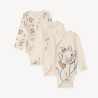 Lot de 3 bodies manches longues Marie Les Aristochats Disney