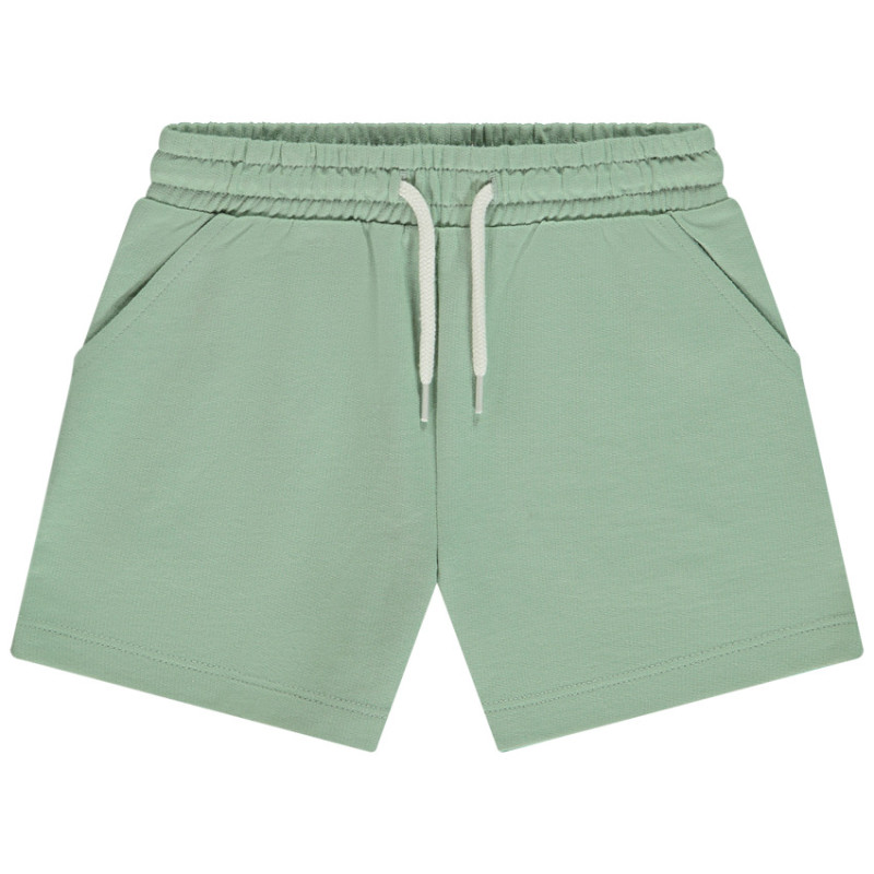 Short en molleton uni fille