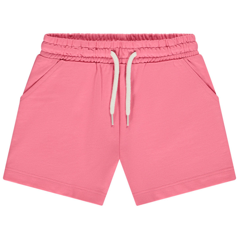 Short en molleton uni fille
