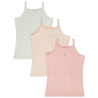Lot de 3 maillots de corps à bretelles fille