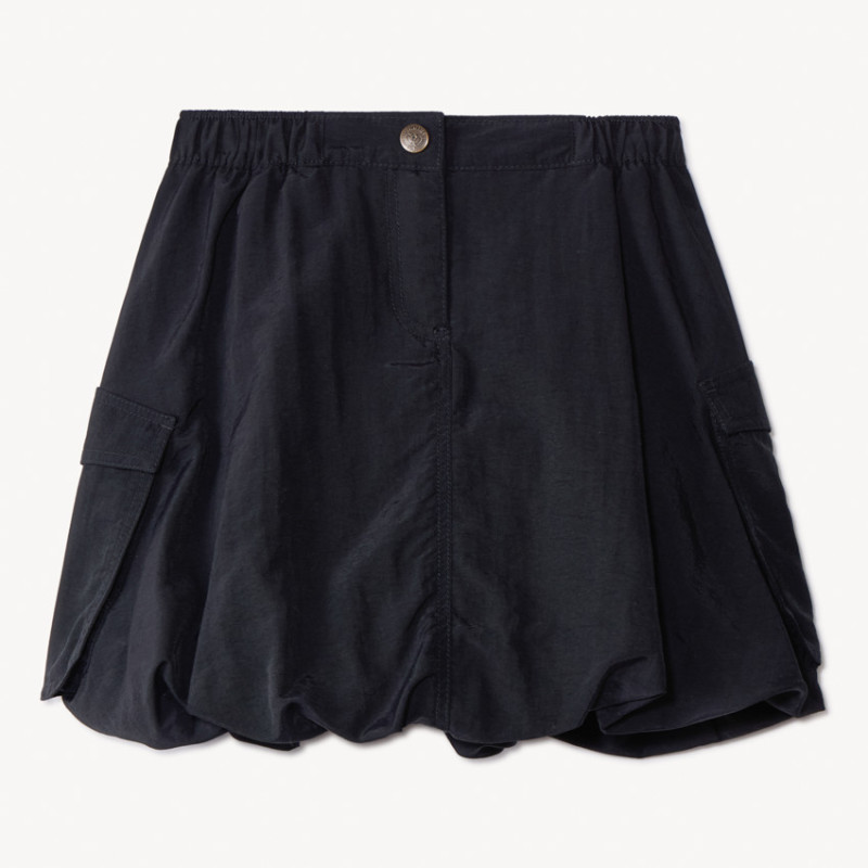 Jupe en toile parachute unie fille