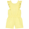 Combi-short sans manches avec volants fille