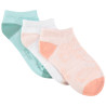 Lot de 3 paires de chaussettes courtes Ariel Disney fille