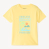 T-shirt manches courtes uni print et broderie estival fantai