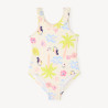 Maillot de bain 1 pièce imprimé fantaisie fille