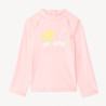 T-shirt manches longues anti-UV SPF 50+ print hibiscus fille