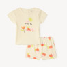 Set de pyjama 2 pièces t-shirt + short imprimé coccinelle po