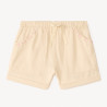 Short en toile broderie cœur pour bébé fille