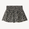 Jupe-short avec taille smockée imprimé fleuri fille