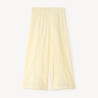 Pantalon évasé en voile brodé à fleurs fille