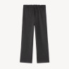 Jogging droit en molleton scintillant fille