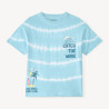 T-shirt manches courtes tie and dye print surf garçon