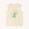 Débardeur uni print fantaisie crocodile pour bébé garçon