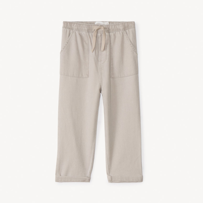 Pantalon en toile unie pour bébé garçon