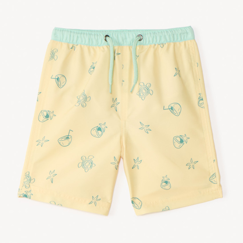 Short de bain imprimé fantaisie pour bébé garçon