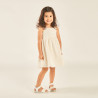 Robe à bretelles en broderie anglaise avec dos ajouré pour b