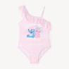 Maillot de bain 1 pièce bretelles asymétriques Stitch et Ang