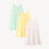 Lot de 3 robes débardeur imprimé fantaisie fille