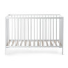 Lit en bois Tiny 60x120cm - Blanc