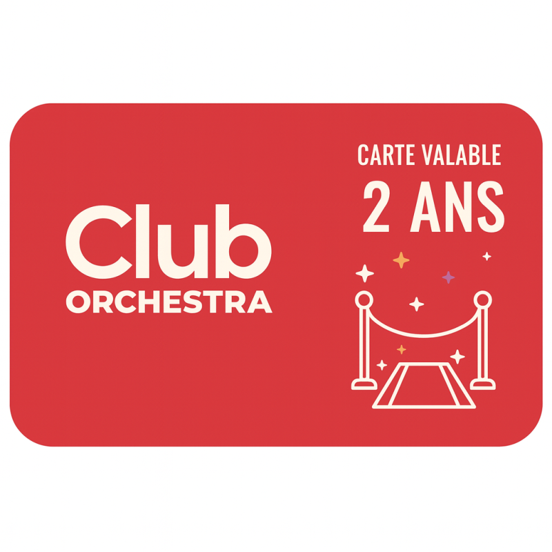Carte Club Orchestra Guadeloupe