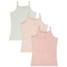 Lot de 3 maillots de corps à bretelles fille