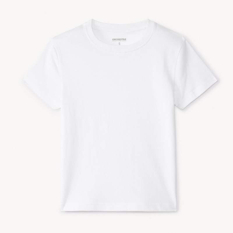 T-shirt manches courtes uni garçon