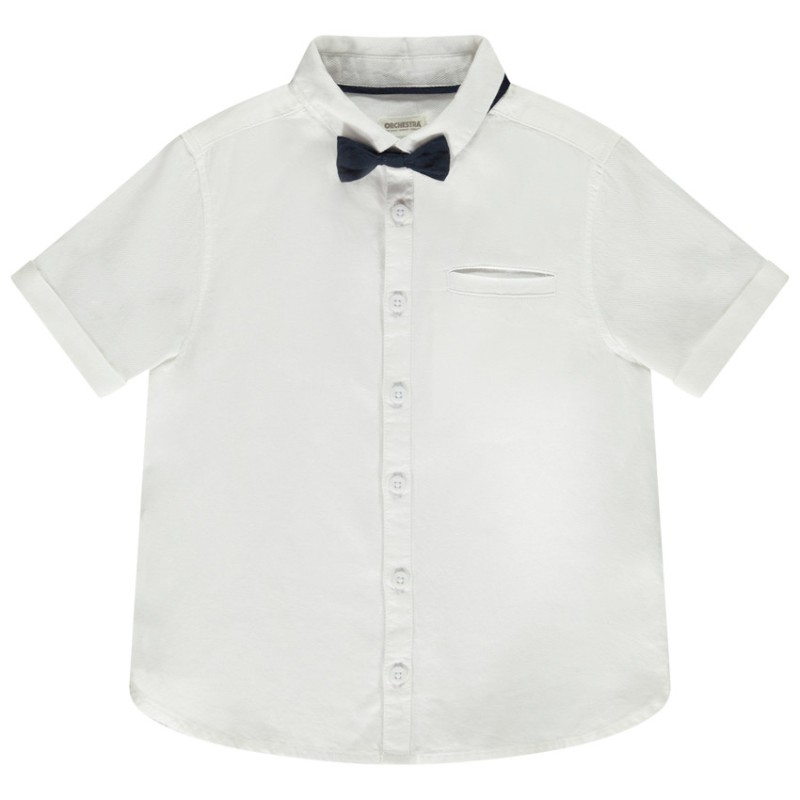 Chemise de cérémonie avec noeud papillon garçon