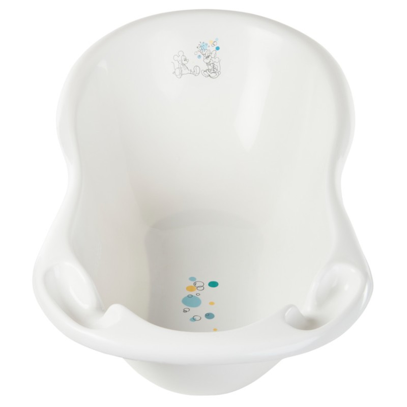 Baignoire avec bouchon Mickey & Minnie Disney blanc